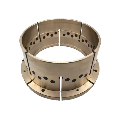 Special Shape Bronze Flange Bearing Bushing