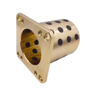 Oil Hole+Graphite Bronze Flange Bearing Bushing